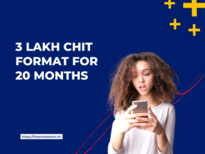 3 Lakh Chit Format for 20 Months