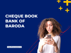 Cheque Book Bank of Baroda