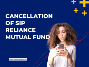 Cancellation of SIP Reliance Mutual Fund
