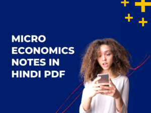 Micro Economics Notes in Hindi PDF