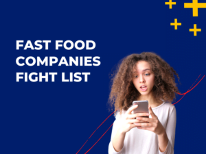 Fast Food Companies Fight List