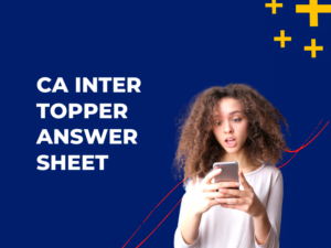 CA Inter Topper Answer Sheet